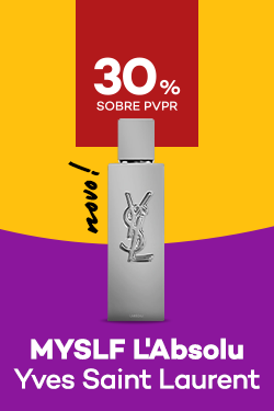 Perfume MYSLF LAbsolu da marca YSL com até 35% desconto sobre preço de Venda ao Público Recomendado.